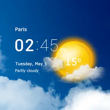 Transparent Weather Banner